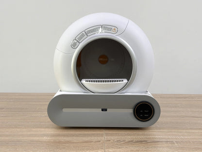 Auto Cat Litter Box Robot Machinery Large Electronic Smart Cat Toilet Closed Disposable Self Cleaning Automatic Litter Box Cat